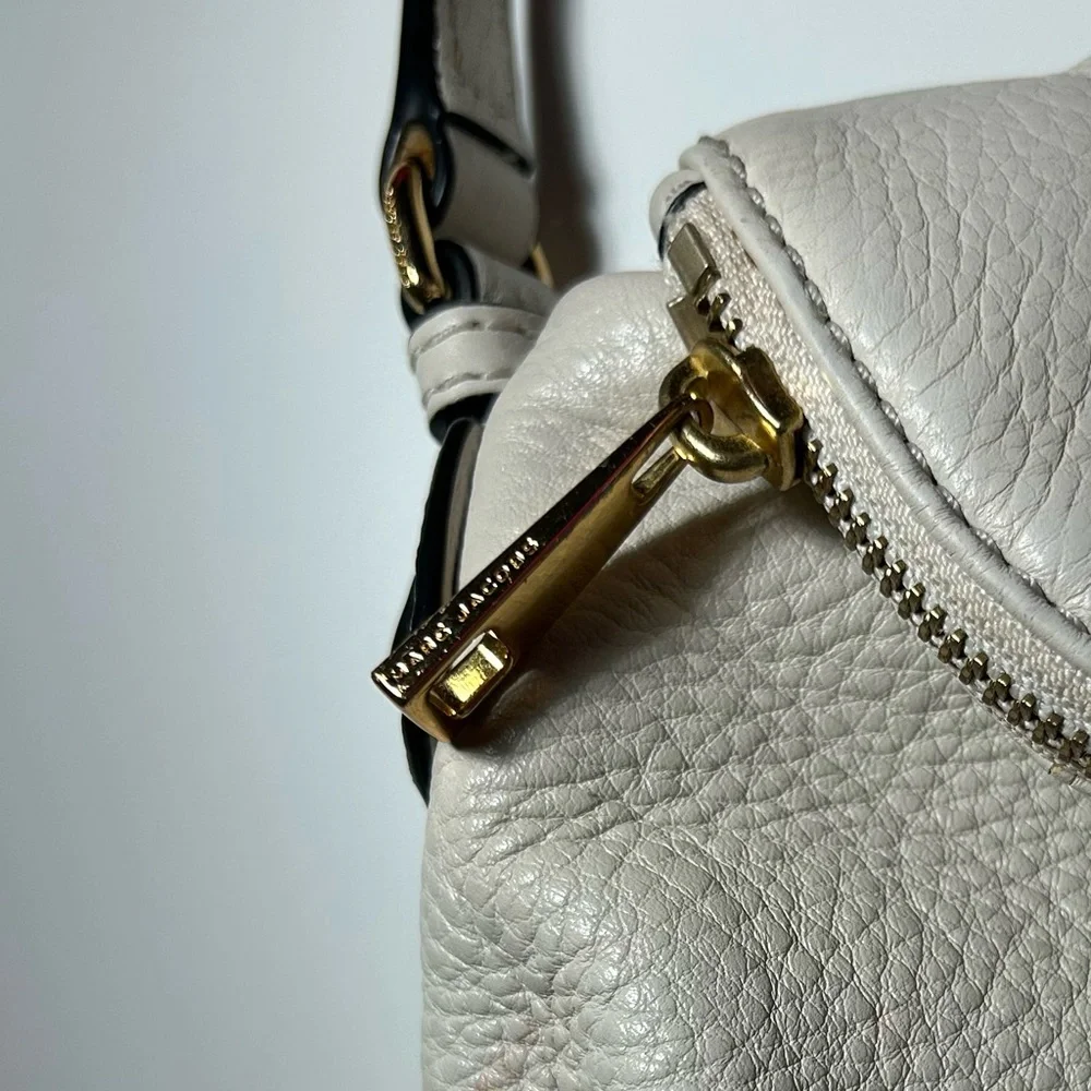 Marc by Marc Jacobs Classic Q Natasha Leather Crossbody Bag With Gold Hardware - Picture 6 of 14